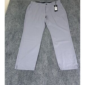 NWT Under Armour Golf Men's Straight‎ Leg  Pants, Gray Casual  Size 40X30